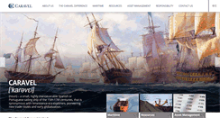 Desktop Screenshot of caravel-group.com